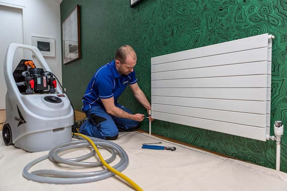Güllübağlar Vaillant Hermetik Şofben Petek Temizliği